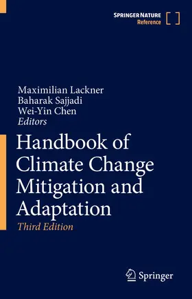 Lackner / Chen / Sajjadi |  Handbook of Climate Change Mitigation and Adaptation | Buch |  Sack Fachmedien