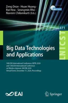 Deze / Huang / Hou | Big Data Technologies and Applications | Buch | 978-3-030-72801-4 | www.sack.de