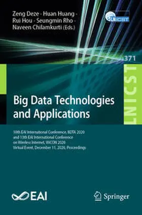 Deze / Huang / Hou |  Big Data Technologies and Applications | eBook | Sack Fachmedien