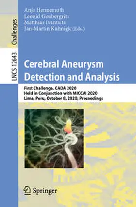 Hennemuth / Goubergrits / Ivantsits |  Cerebral Aneurysm Detection and Analysis | eBook | Sack Fachmedien