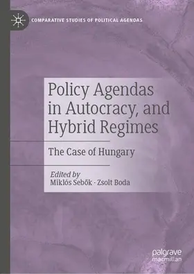Sebok / Sebok / Boda |  Policy Agendas in Autocracy, and Hybrid Regimes | eBook | Sack Fachmedien