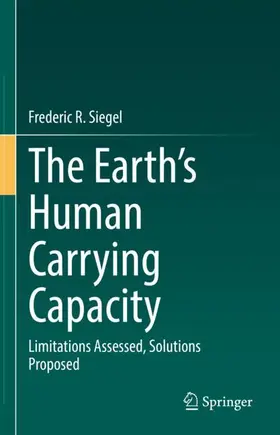 Siegel |  The Earth's Human Carrying Capacity | Buch |  Sack Fachmedien