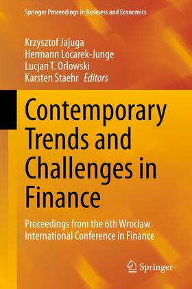 Jajuga / Staehr / Locarek-Junge | Contemporary Trends and Challenges in Finance | Buch | 978-3-030-73666-8 | sack.de