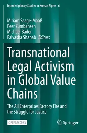 Saage-Maaß / Shahab / Zumbansen |  Transnational Legal Activism in Global Value Chains | Buch |  Sack Fachmedien