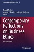 Duska / Bowie / Werhane |  Contemporary Reflections on Business Ethics | Buch |  Sack Fachmedien
