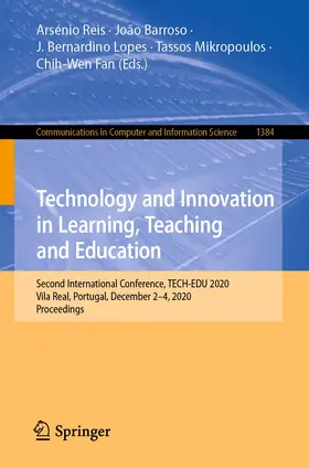Reis / Barroso / Fan |  Technology and Innovation in Learning, Teaching and Education | Buch |  Sack Fachmedien