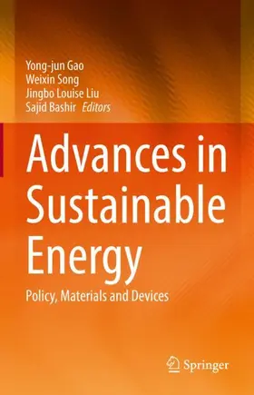 Gao / Bashir / Song |  Advances in Sustainable Energy | Buch |  Sack Fachmedien