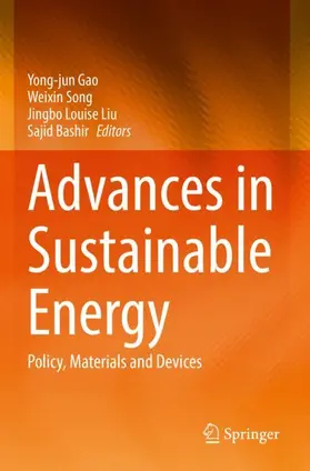 Gao / Bashir / Song |  Advances in Sustainable Energy | Buch |  Sack Fachmedien