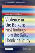 Getoš Kalac |  Violence in the Balkans | Buch |  Sack Fachmedien
