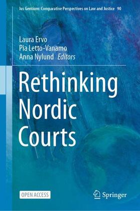 Ervo / Nylund / Letto-Vanamo | Rethinking Nordic Courts | Buch | 978-3-030-74850-0 | sack.de