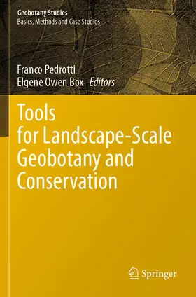 Box / Pedrotti |  Tools for Landscape-Scale Geobotany and Conservation | Buch |  Sack Fachmedien