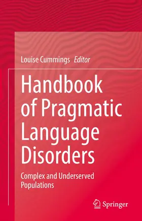 Cummings |  Handbook of Pragmatic Language Disorders | Buch |  Sack Fachmedien