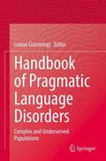 Cummings |  Handbook of Pragmatic Language Disorders | Buch |  Sack Fachmedien