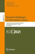 Cherfi / Nurcan / Perini |  Research Challenges in Information Science | Buch |  Sack Fachmedien