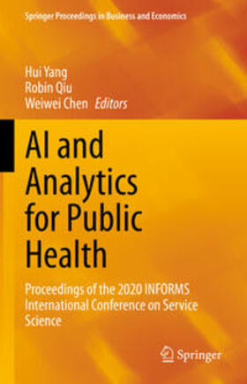 Yang / Qiu / Chen | AI and Analytics for Public Health | E-Book | sack.de