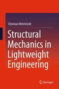 Mittelstedt |  Structural Mechanics in Lightweight Engineering | Buch |  Sack Fachmedien