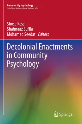 Kessi / Seedat / Suffla |  Decolonial Enactments in Community Psychology | Buch |  Sack Fachmedien