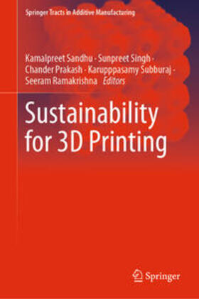 Sandhu / Singh / Prakash |  Sustainability for 3D Printing | eBook | Sack Fachmedien