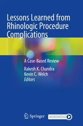 Chandra / Welch | Lessons Learned from Rhinologic Procedure Complications | E-Book | www.sack.de