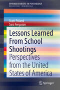 Poland / Ferguson |  Lessons Learned From School Shootings | eBook | Sack Fachmedien