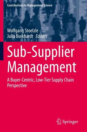 Burkhardt / Stoelzle |  Sub-Supplier Management | Buch |  Sack Fachmedien
