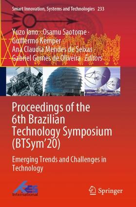 Iano / Saotome / Gomes de Oliveira |  Proceedings of the 6th Brazilian Technology Symposium (BTSym¿20) | Buch |  Sack Fachmedien
