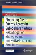 Hafner / Michoud |  Financing Clean Energy Access in Sub-Saharan Africa | Buch |  Sack Fachmedien