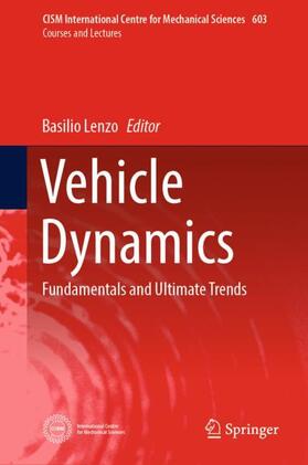 Lenzo |  Vehicle Dynamics | Buch |  Sack Fachmedien