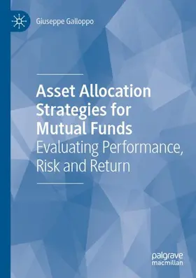 Galloppo |  Asset Allocation Strategies for Mutual Funds | Buch |  Sack Fachmedien