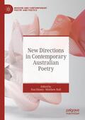 Hall / Disney |  New Directions in Contemporary Australian Poetry | Buch |  Sack Fachmedien