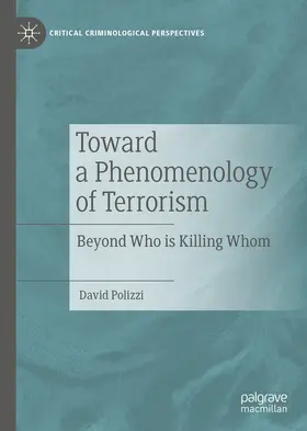 Polizzi |  Toward a Phenomenology of Terrorism | eBook | Sack Fachmedien
