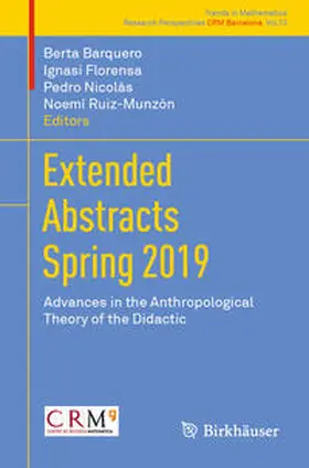 Barquero / Florensa / Nicolás |  Extended Abstracts Spring 2019 | eBook | Sack Fachmedien