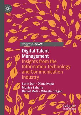 Dan / Ivana / Zaharie | Digital Talent Management | E-Book | sack.de