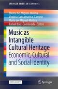 de-Miguel-Molina / Boix-Doménech / Santamarina-Campos |  Music as Intangible Cultural Heritage | Buch |  Sack Fachmedien
