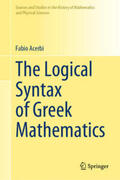 Acerbi |  The Logical Syntax of Greek Mathematics | eBook | Sack Fachmedien