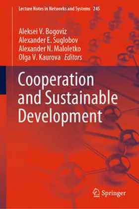 Bogoviz / Suglobov / Maloletko | ?ooperation and Sustainable Development | E-Book | sack.de