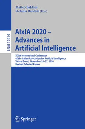 Baldoni / Bandini |  AIxIA 2020 – Advances in Artificial Intelligence | eBook | Sack Fachmedien