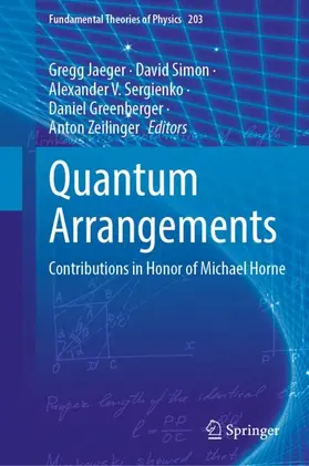 Jaeger / Simon / Zeilinger | Quantum Arrangements | Buch | 978-3-030-77366-3 | sack.de