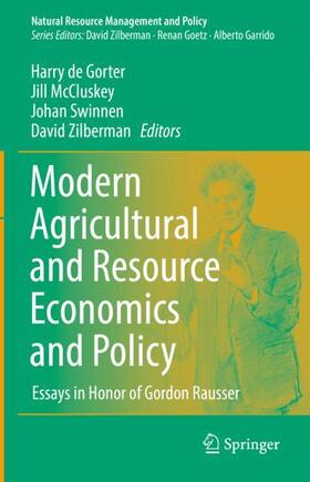 de Gorter / Zilberman / McCluskey | Modern Agricultural and Resource Economics and Policy | Buch | 978-3-030-77759-3 | sack.de