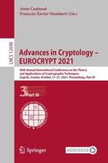 Standaert / Canteaut |  Advances in Cryptology ¿ EUROCRYPT 2021 | Buch |  Sack Fachmedien