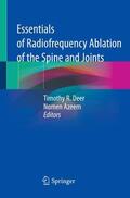 Azeem / Deer |  Essentials of Radiofrequency Ablation of the Spine and Joints | Buch |  Sack Fachmedien