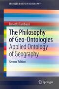 Tambassi |  The Philosophy of Geo-Ontologies | Buch |  Sack Fachmedien