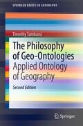 Tambassi |  The Philosophy of Geo-Ontologies | eBook | Sack Fachmedien