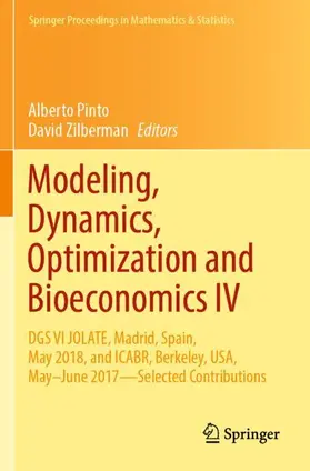 Zilberman / Pinto |  Modeling, Dynamics, Optimization and Bioeconomics IV | Buch |  Sack Fachmedien