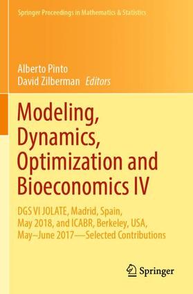 Zilberman / Pinto | Modeling, Dynamics, Optimization and Bioeconomics IV | Buch | 978-3-030-78165-1 | sack.de