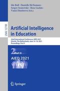 Roll / McNamara / Dimitrova |  Artificial Intelligence in Education | Buch |  Sack Fachmedien