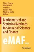 Corazza / Gilli / Sibillo |  Mathematical and Statistical Methods for Actuarial Sciences and Finance | Buch |  Sack Fachmedien