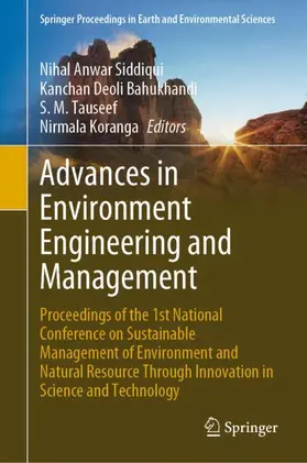 Siddiqui / Koranga / Bahukhandi |  Advances in Environment Engineering and Management | Buch |  Sack Fachmedien