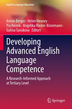 Berger / Heaney / Savukova |  Developing Advanced English Language Competence | Buch |  Sack Fachmedien