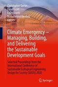 Gorse / Dastbaz / Scott |  Climate Emergency ¿ Managing, Building , and Delivering the Sustainable Development Goals | Buch |  Sack Fachmedien